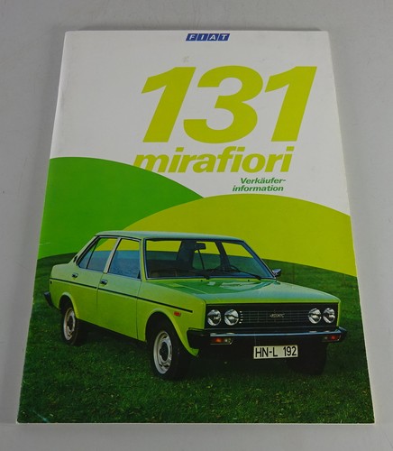 Brochure fiat 131 - brochure,