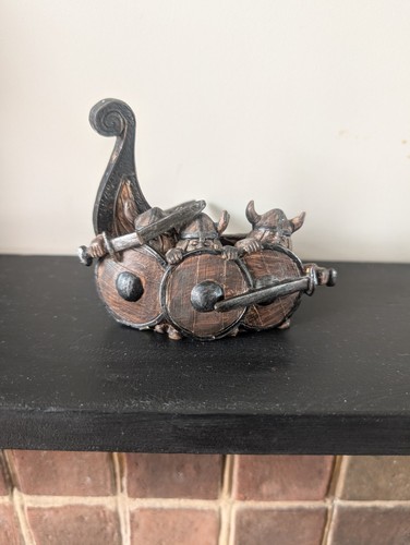 Viking longboat ship bowl - ship,