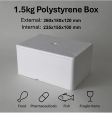 1.5kg Polystyrene Boxes –