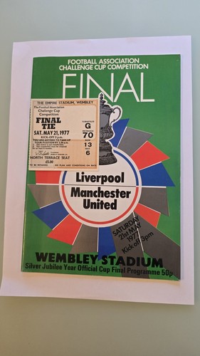 1977 cup final liverpool v - fa,