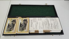 Jaques Box Case Vtg Bridge Set