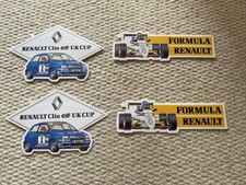 Vintage  Renault Elf And F1 Stickers