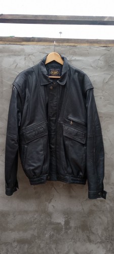 Vintage men leather jacket - vintage,