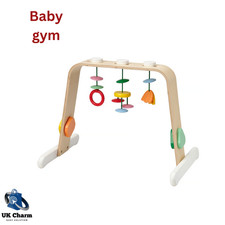 Ikea LEKA Baby gym, birch plywood/multicolour