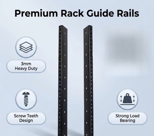 10u rack rails - studio,