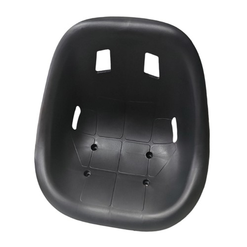 Kart seat backrest saddle - backrest,