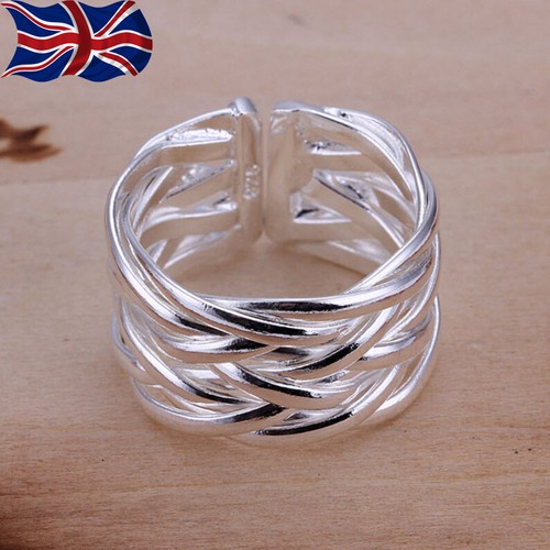 925 sterling silver adjustable - silver,