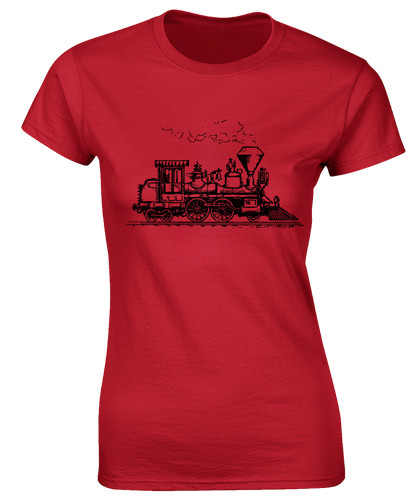 Classic steam train ladies - ladies, t