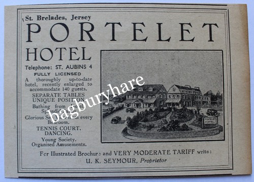 Adverts portelet hotel st - portelet, hotel,