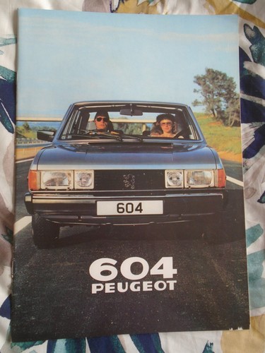 Peugeot 604 brochure - , 1980