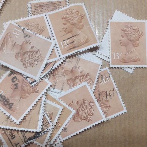 120 13p stamp pale - 120, x 13p