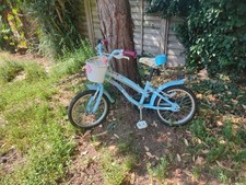 Little Girls Apollo 16” Inch Wheel With Basket  Halfords