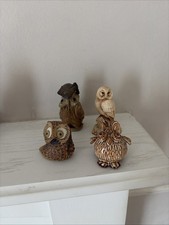 Lot of 4 adorable Owl