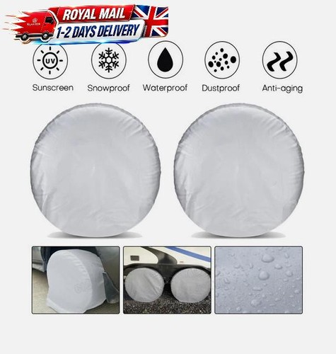 Wheel tyre covers - 2x,