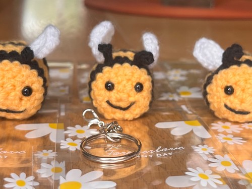 Handmade bumble bee crochet - handmade,