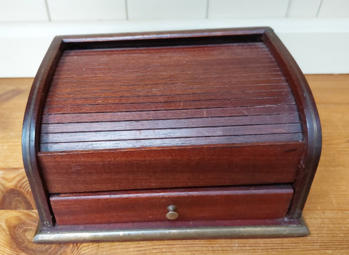 Vintage small tambour front