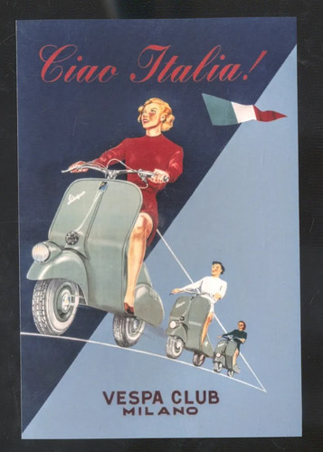 Vespa club milano scooter - club,