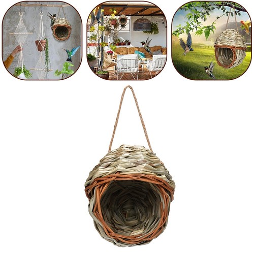 Unique grass woven - bird, cage