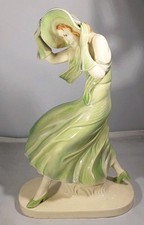  VINTAGE LARGE ART DECO LADY