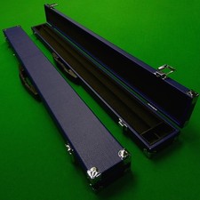 2 PC Rexine Cue Case Blue