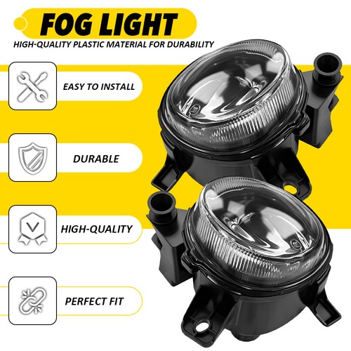 Front fog light housing set - front,