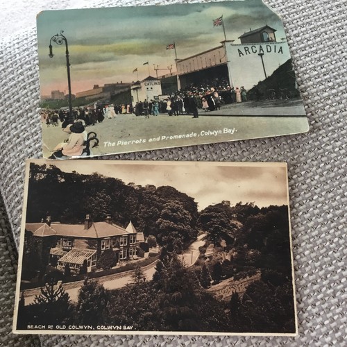 1917 postcards pierrots - postcards,