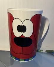 Vintage 1990s Dunoon Scotland Fine Bone China dog Shots Mug by Sarah Mercer dogs