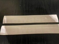 Kawasaki - Fuel Tank Vinyl Decal / Emblem 210mm x 32mm  (White Only) Clearance