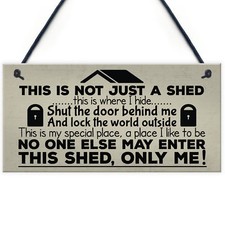 Shut The Door Novelty Shed