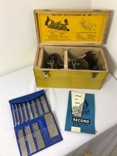 Record Multi-plane 405 23 Tungsten Cutters Box Hand Book *LOOK*