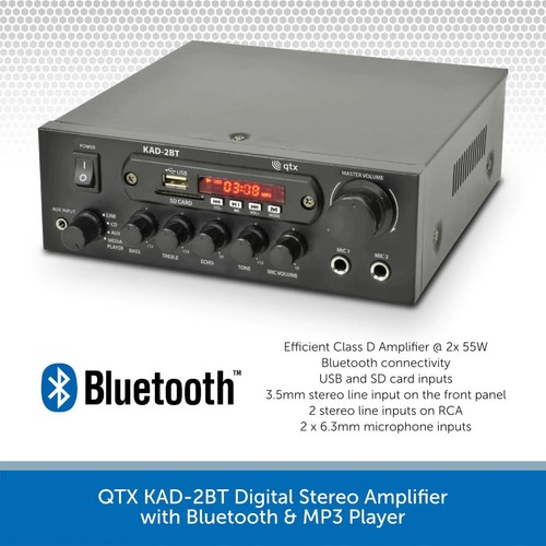 Qtx digital bluetooth stereo - qtx,