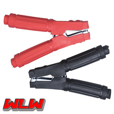 1 Pair 600A Emergency Alligator Clamps Booster Battery Clips for Jump