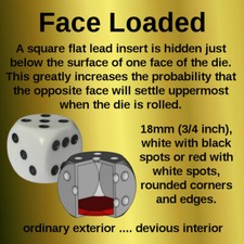 Loaded dice, rolls desired