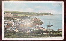 Gorgeous Cawsand  Edwardian postcard Plymouth EVII stamp 1905 Devon interest