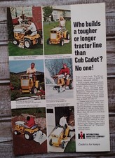 1973 Cub Cadet Riding Lawn