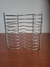Heart Shaped Chrome C.D. Rack