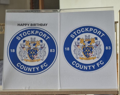 Stockport county 1x4x6 - county,