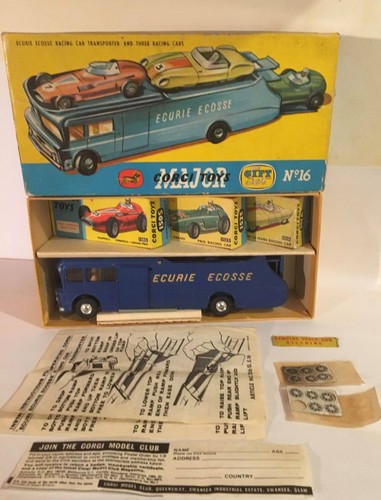 Corgi ecurie ecosse - set, 16