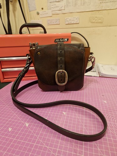 Leather bag handmade - leather, handmade,