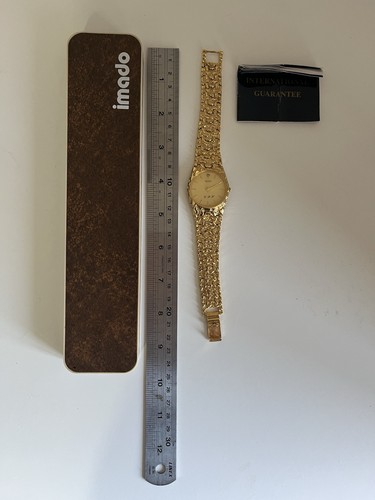 Ladies imado wristwatch gold - ladies,
