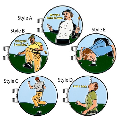 Golf ball marker - marker, hat