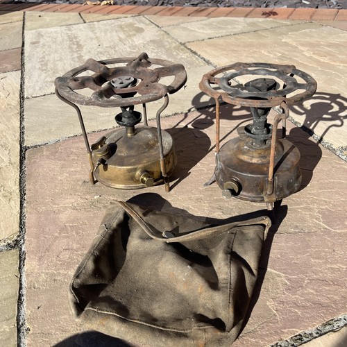 Two vintage brass paraffin - vintage,