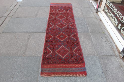 Vintage hand made afghan - hand,