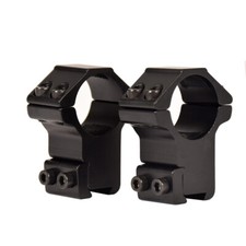 2xTatical High 25.4mm Ring Profile 1''Inch Dovetail 11mm Rail Rifle Scope Mount