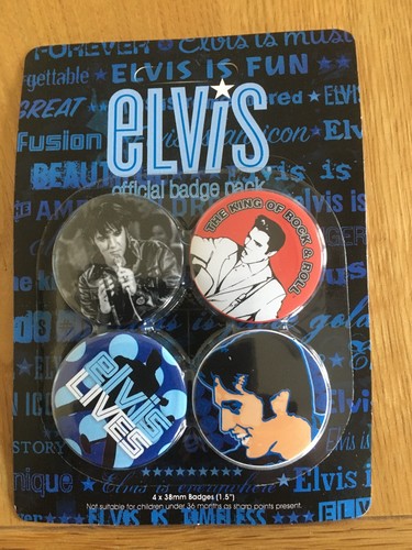 Elvis presley badge pack - elvis,