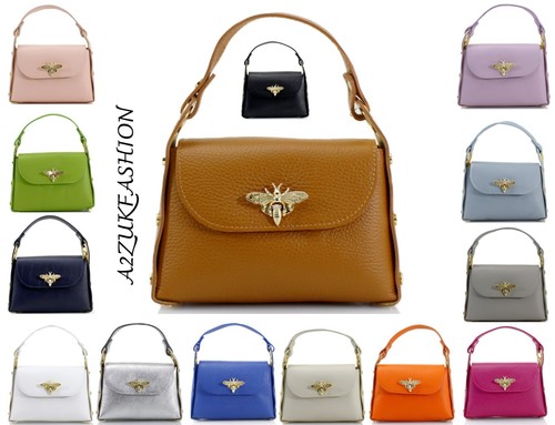 Women real leather mini - mini, gold