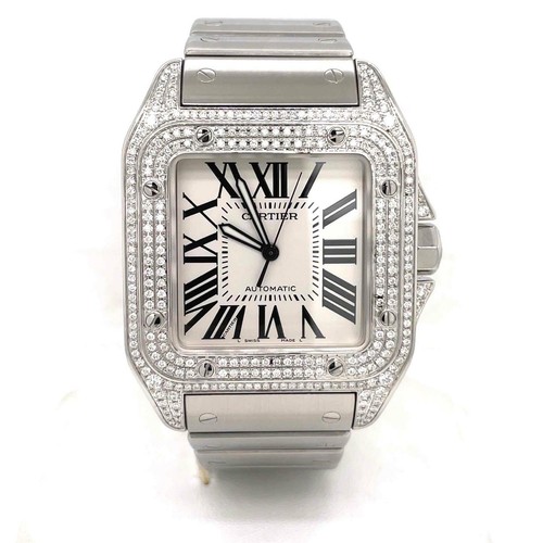 Cartier santos 100 - santos,