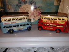 Two Days Gone Lledo DG-15 Die Cast Regent Buses Halls Wine & Radio Times Models