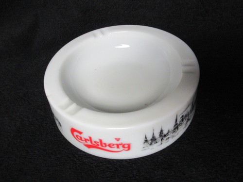 Carlsberg white ceramic pub - white,
