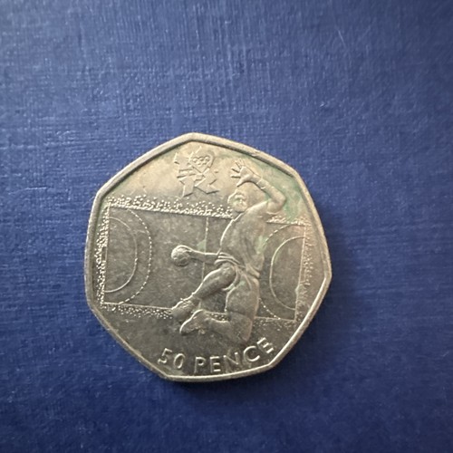 2011 50p coin olympic - uk,